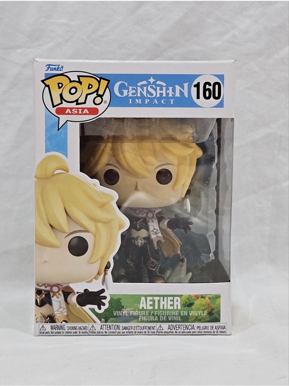 Funko Pop! : Genshin Impact Aether #160 Vinyl Figure In a Box